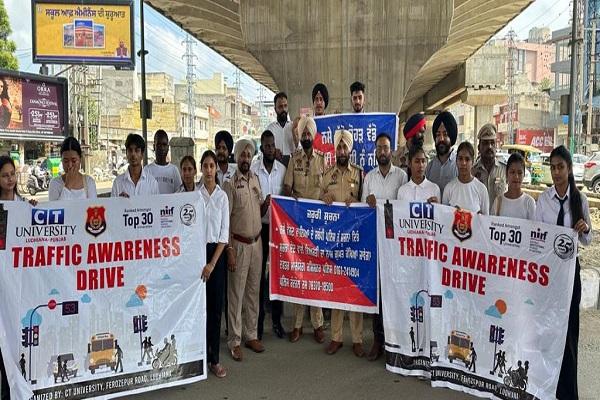 CT by the traffic police. Organized awareness seminars with the support of the university