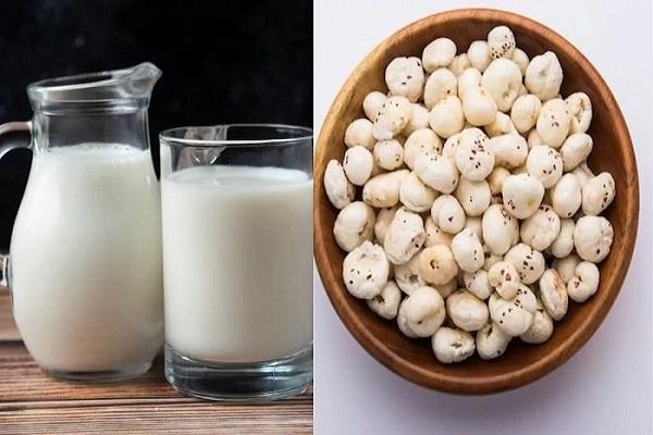 Energy Booster is Makhana and milk, know the surprising benefits of eating it together