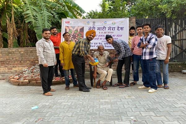 Amrit Kalash Yatra organized under Meri Mitti, Mera Desh campaign