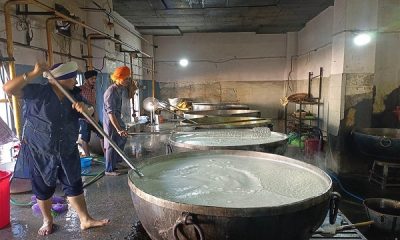 A unique arrangement is Langar Guru Ramdas, the langar menu for the week is prepared in advance