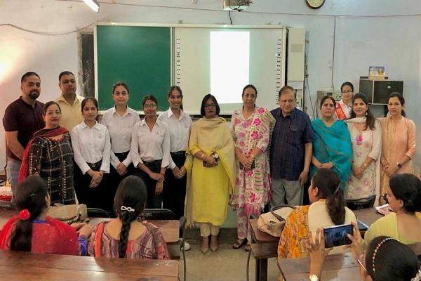 Organized 10 days workshop on advanced excel by government college girls