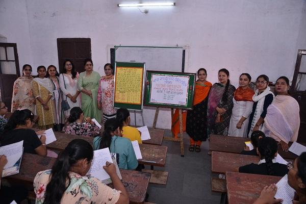 Translation Art Competition conducted at Khalsa College for Women