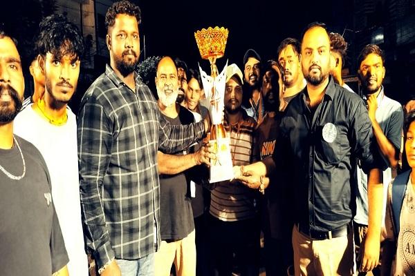 Night cricket tournament organized by Kotnis Hospital