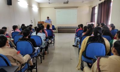 A seminar related to skill development program was organized in DD Jain College