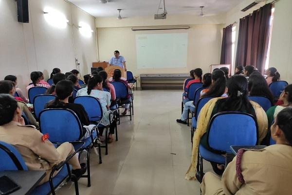 A seminar related to skill development program was organized in DD Jain College
