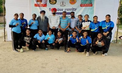 The players of Ramgarhia College did an excellent performance in the 'Games of the Fatherland of Punjab'