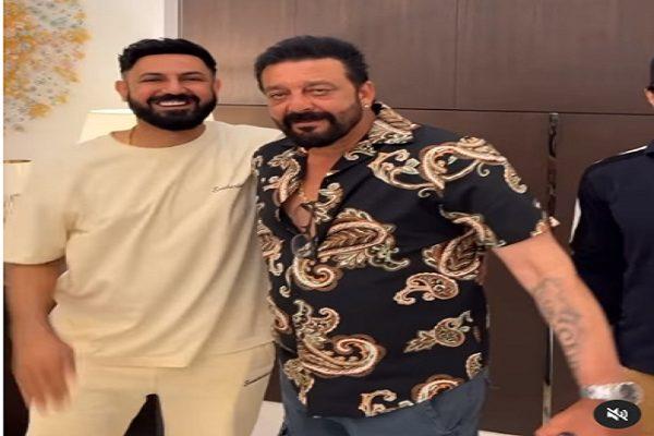 Sanjay Dutt's meeting with Gippy Grewal, pictures revealed