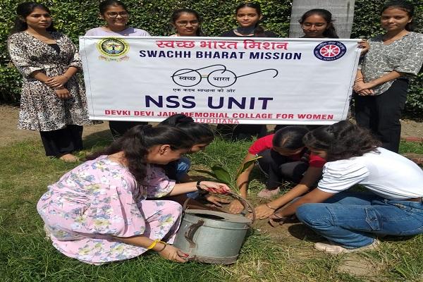 Activities conducted by DD Jain College under Swachhta Abhiyan