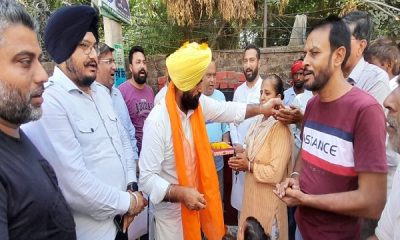 MLA Sidhu inaugurated the construction works of streets in Guru Nanak Colony