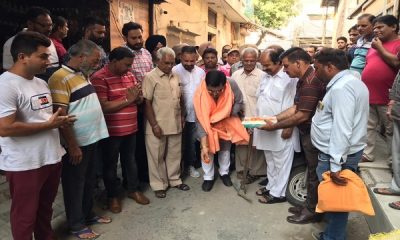 MLA Bagga started the renovation of streets in Sardar Nagar