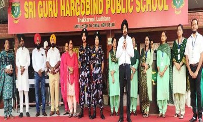 Sri Guru Hargobind Public School honored NCC cadets