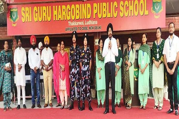 Sri Guru Hargobind Public School honored NCC cadets